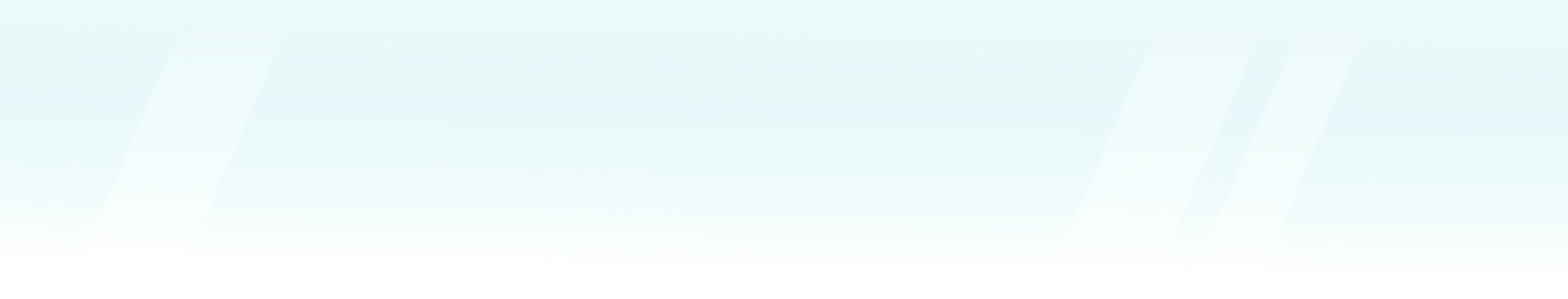 Light teal background fading to white.